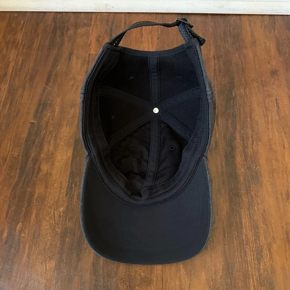 LULULEMON Womens Dusty Black Baseball Cap Adjustable Strap One Size RARE!!!